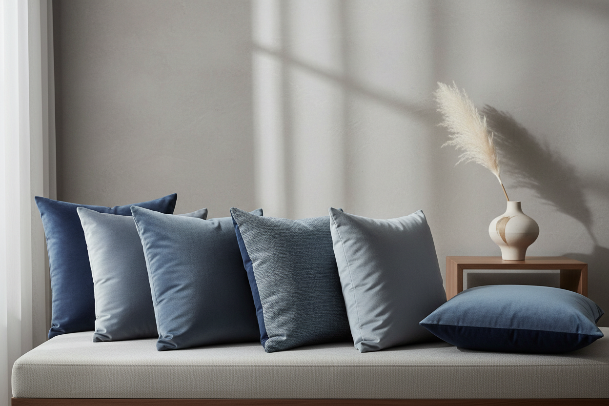 dans les tons bleus?